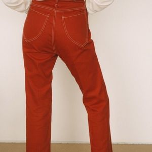Red lykke wulf pants!